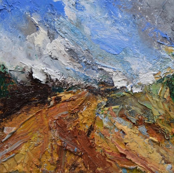 Matthew Bourne, After The Harvest, Towards Several Wood, Derbyshire