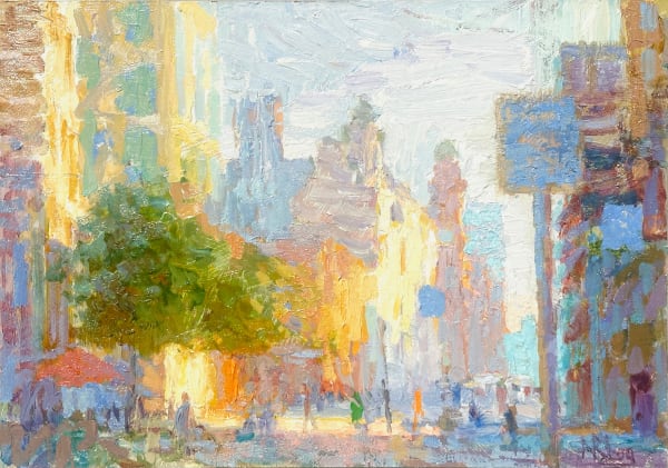 Norman Long MAFA, Oxford Road, Springtime, 2025