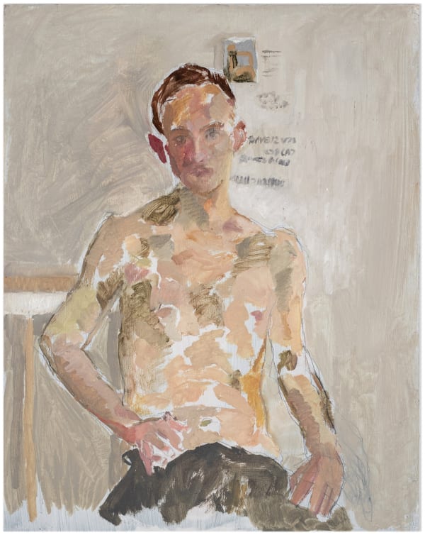 Shaun Duke, Self-portrait in the Studio
