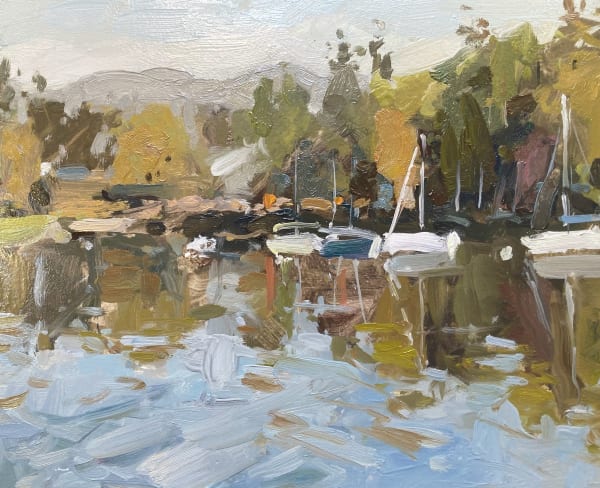 Adam Ralston ROI, Boats on the Lake