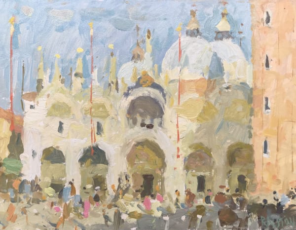 Adam Ralston MAFA, St. Marks Basilica, Afternoon Light, 2018