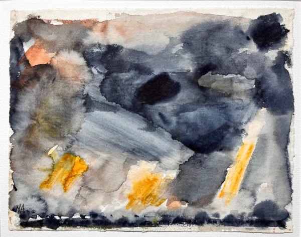 Norman Adams RA, Sunbeams Through Storm Clouds, 1958