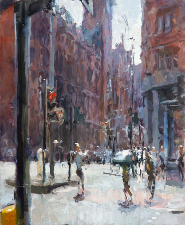 Rob Pointon AROI RBSA MAFA, Crossing in Front of the Refuge, 2019