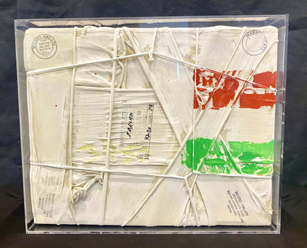 Mario Arlati, Scatola Mail-Box (Economia circolare - materiale riciclato), 2024