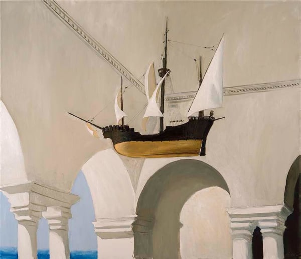 Julio Larraz Versilia, The Last Days of August, 2018