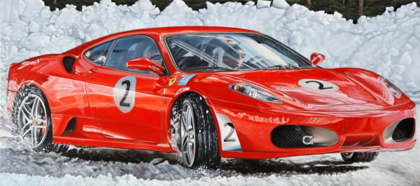 Enrico Ghinato, F 430 On Ice, 2008