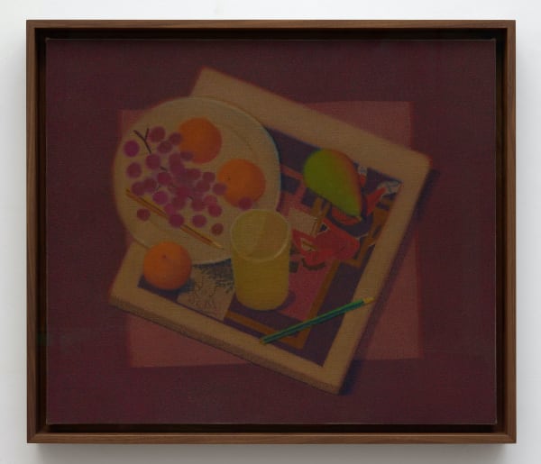 Johnny Izatt-Lowry, Still life on a Matisse book, 2025