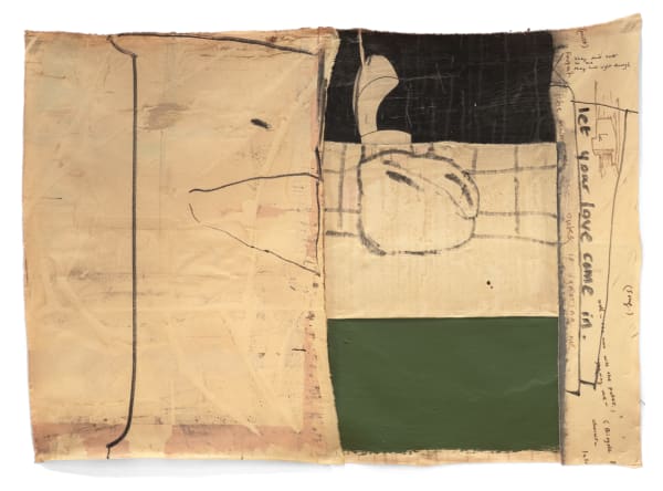 Simon English, Let Your Love Come In (billiard green), 2021