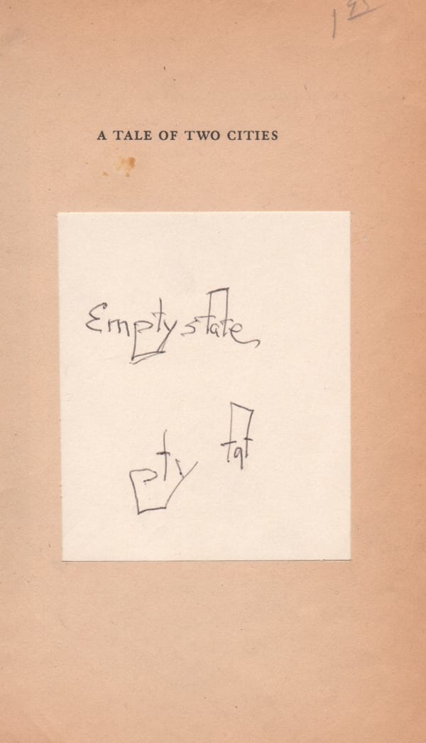 Jaro Varga, A TALE OF TWO CITIES, from the series City Diary, 2012- 2022