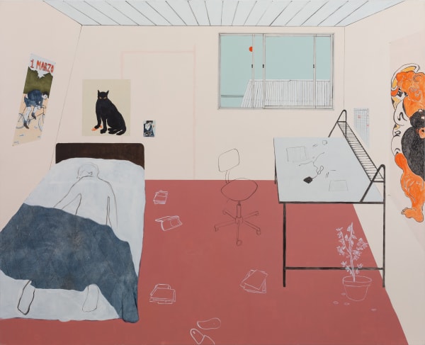 Francisco Rodriguez, A Spring Nap, 2021