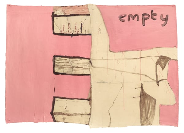 Simon English, Empty (pink), 2021