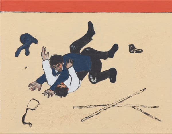 Francisco Rodriguez, Fighting in the Playground, 2023