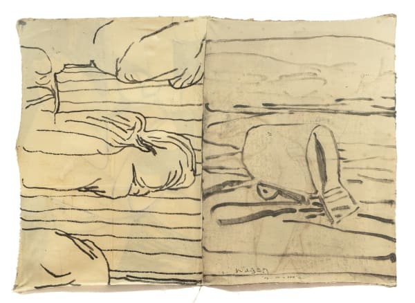 Simon English, Wagon (clouds), 2021