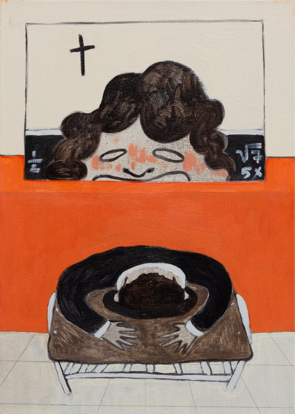 Francisco Rodriguez, At school III, 2020