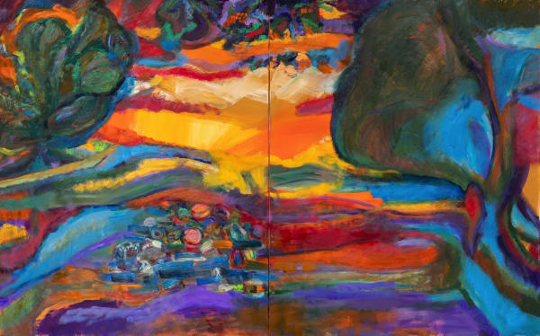 Gina Rorai, Retreating Light or Four-Cornered Shade, 2020