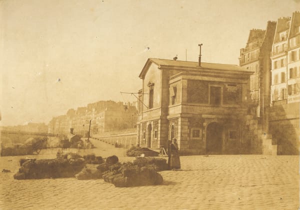 Charles Nègre, Paris, Octroi de Port de l'Hotel de Ville, c.1853