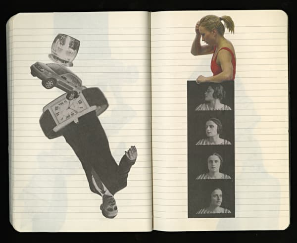Barbara Astman, Daily Collage, #52, 2011