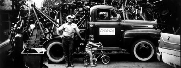 Thaddeus Holownia, Untitled, 1950 Ford F-4 Wrecker, 1974-1978