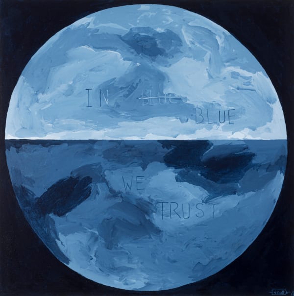 Nigel Scott, In blue we trust II, 2023