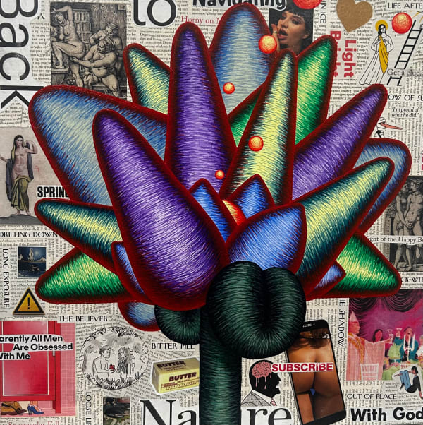 Christian Butterfield, Apology Flower #22, 2024