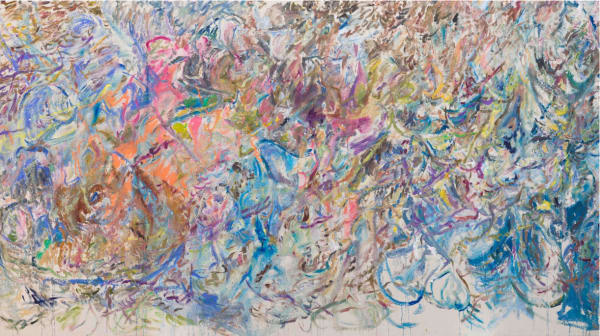 Larry Poons, The Day and the Problems, 2017