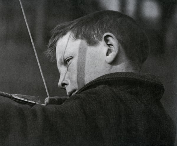 André Kertész, Paris, Boy Archer, 1929