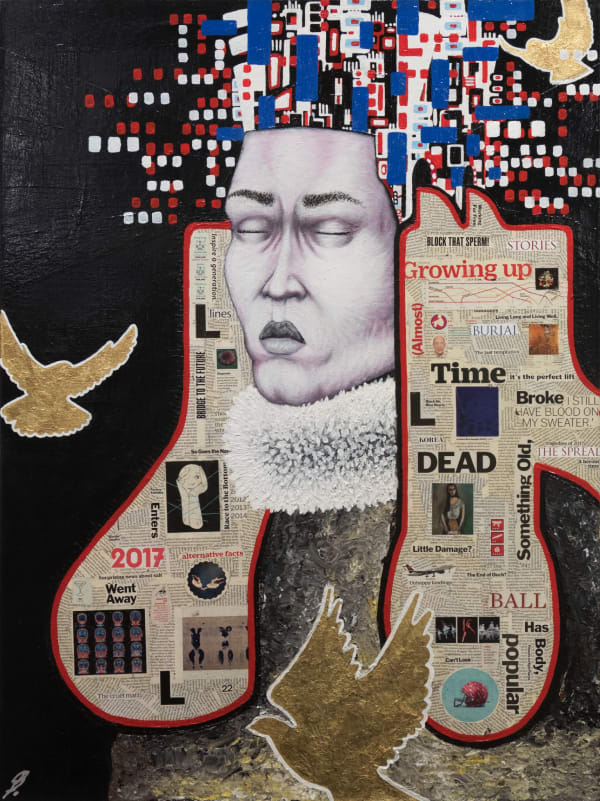 Christian Butterfield, Portrait #4, 2017