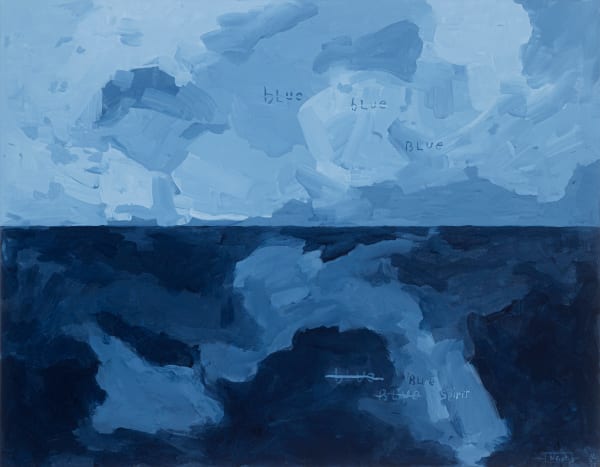 Nigel Scott, Blue spirit, 2022