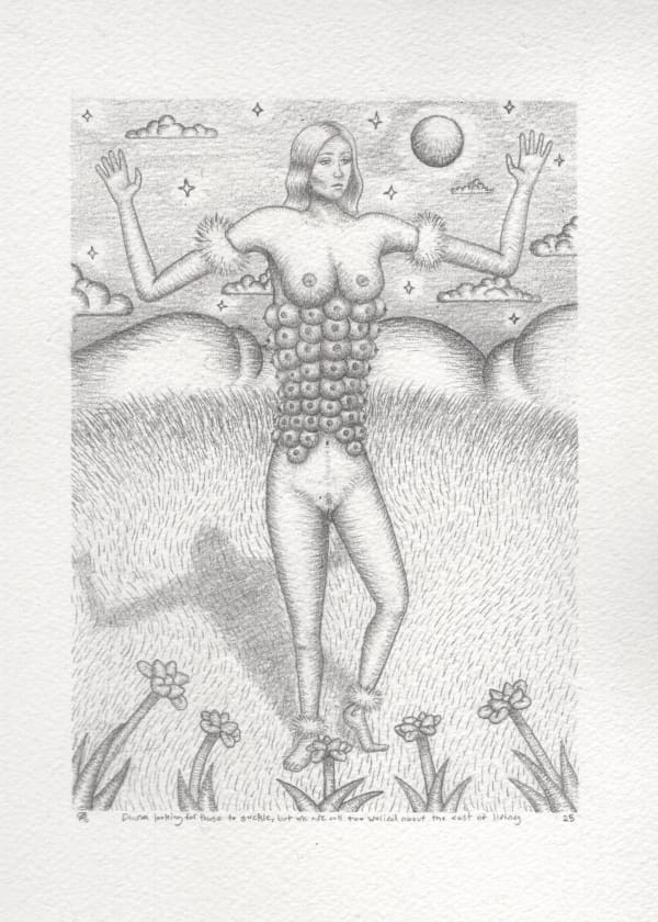 Christian Butterfield, Diana Looking for Those to Suckle, but Everyone is too Worried About the Cost of Living, 2025