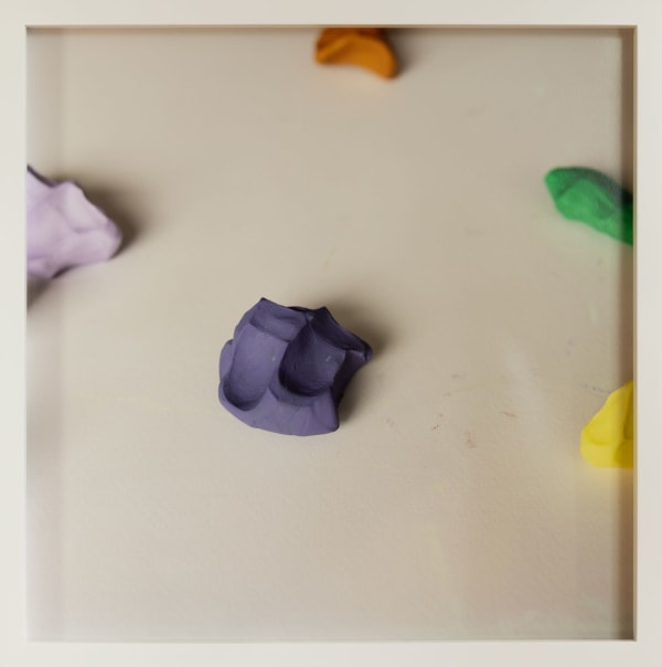 Michelle Forsyth, Multi-coloured Grips with Purple, 2023