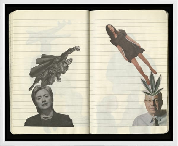 Barbara Astman, Daily Collage, #3, 2011