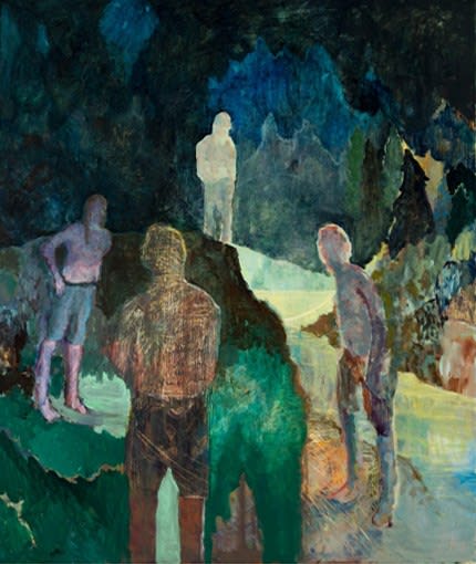 David Stewart, Night Swimming, 2022