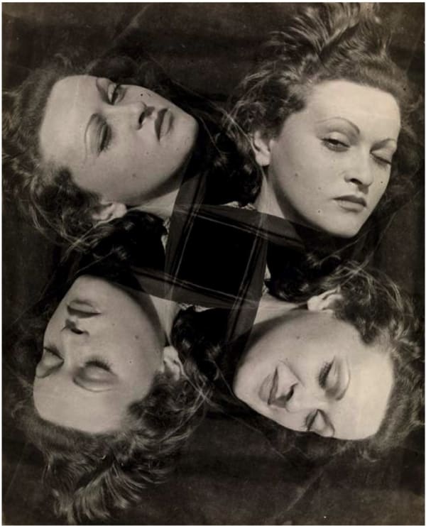 Erwin Blumenfeld, Manina, Four Expressions, c. 1937