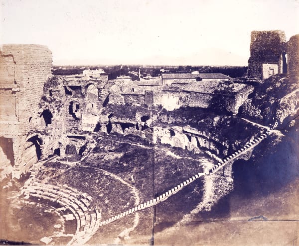 Édouard Baldus, Roman Theatre at Orange, 1851