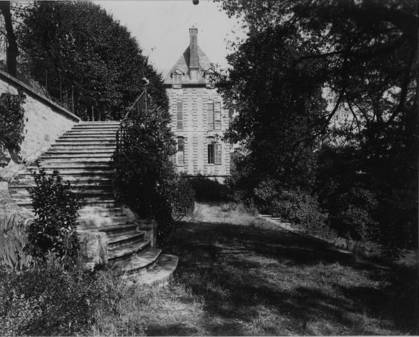 Eugène Atget, Courbevoie, Ancient Chateau, 1901, series: Environs, neg. #6178, 1901
