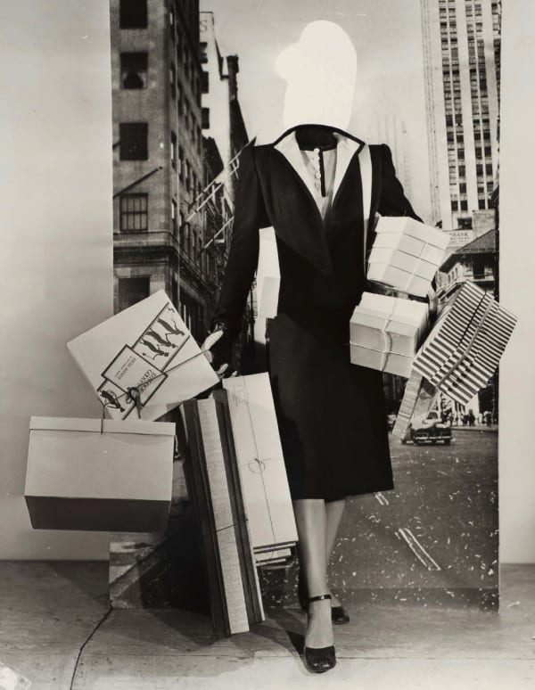 Erwin Blumenfeld, Fashion Montage, New York, c. 1950