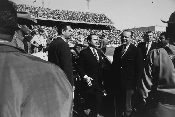 Garry Winogrand, George Wallace, Cotton Bowl, Dallas, 1964