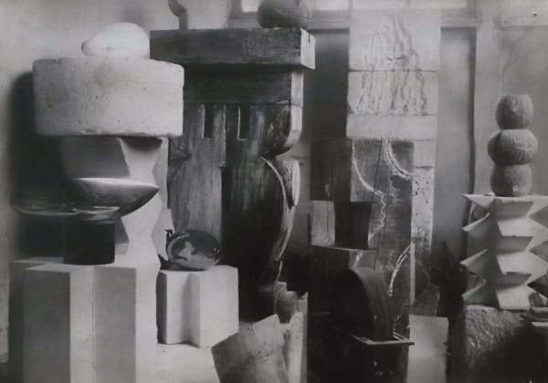 Constantin Brancusi, View of the Sculpture's Studio, 1930