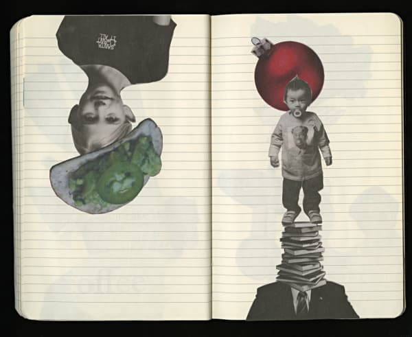 Barbara Astman, Daily Collage, #32, 2011