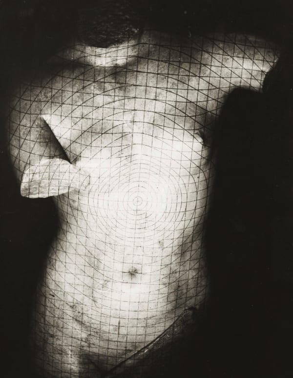 Erwin Blumenfeld, Grid on plaster, Paris, 1937