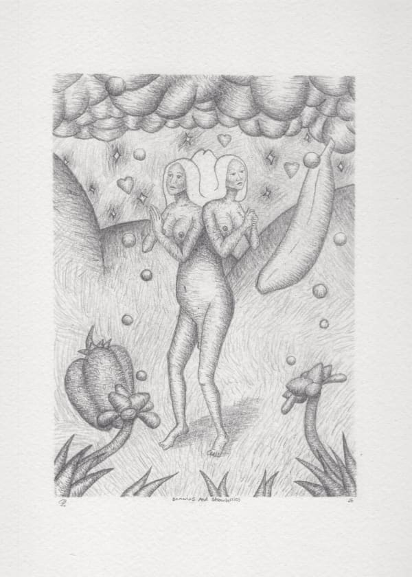 Christian Butterfield, Bananas and Strawberries, 2025