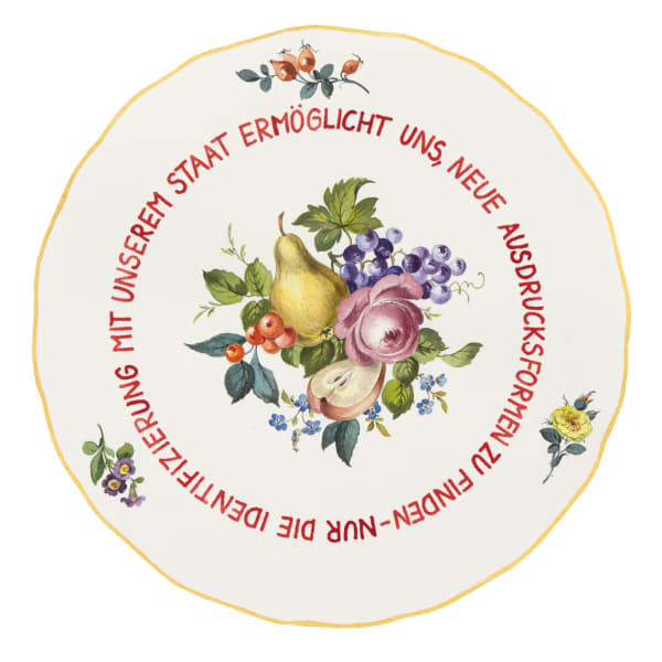Cornelia Thomsen, Meissen Propaganda Dishes Nr. 16