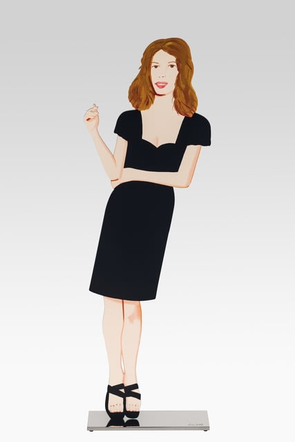 Alex Katz, Black Dress; Cecily, 2018