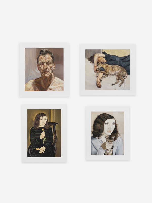 Lucian Freud, Quartet, 1947-1986