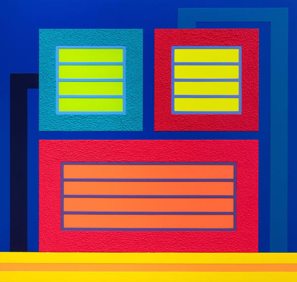 Peter Halley, Exit Point, 2012