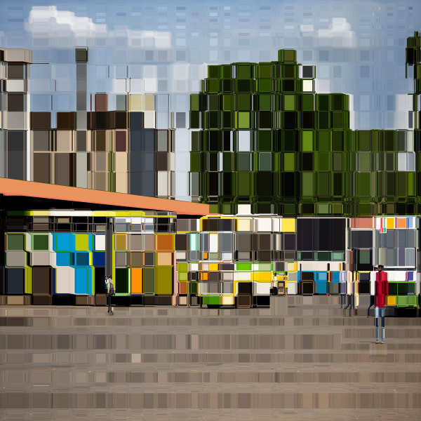 Asaf Gam Hacohen, Margao Central bus Station, 2024