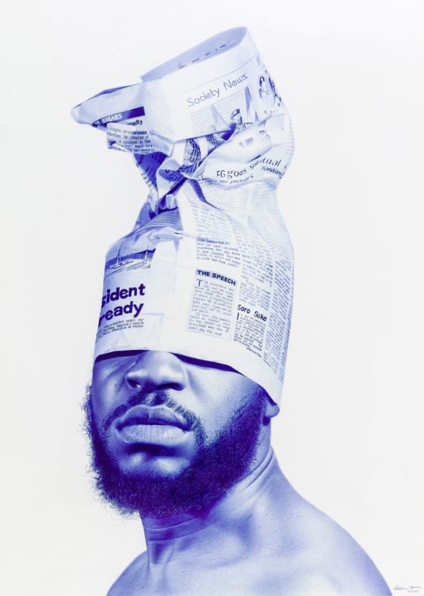 Oscar Ukonu, The Disinformation of a Republic #5, 2020