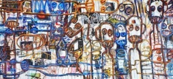 Aboudia, Nouchi Dreams, 2014