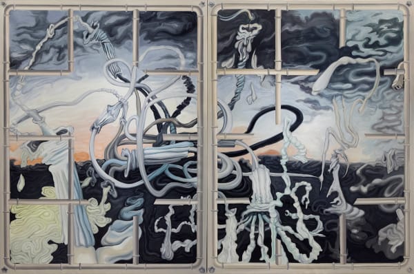 Aviv Grinberg, Valley of Dry Bones 1-2/3, 2022