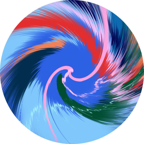 Damien Hirst, Beautiful, Absolutely Unchangeable, Well Considered, Divinely Wise Cyclone Painting, 2023